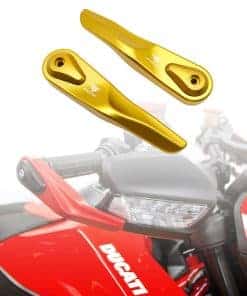 NBVLKH Protectores para Manillar de Motocicleta Hechos de