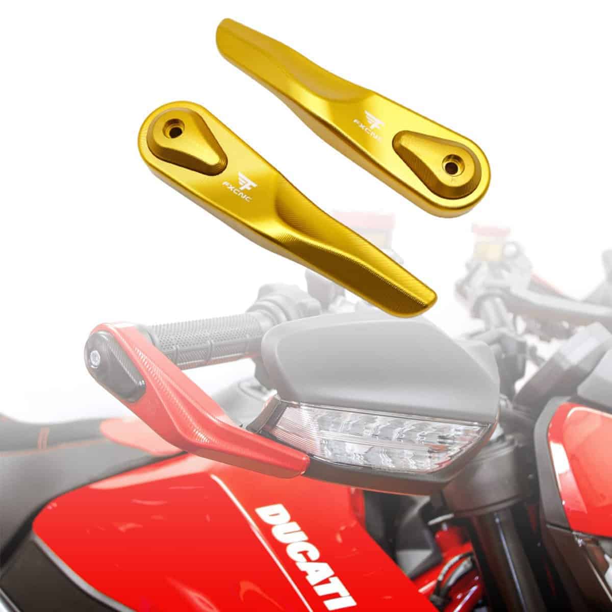 NBVLKH Protectores para Manillar de Motocicleta Hechos de