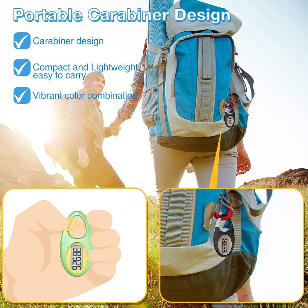 Podómetro Simple 3D, Contador de Pasos, Rastreador de Pasos - Imagen 4