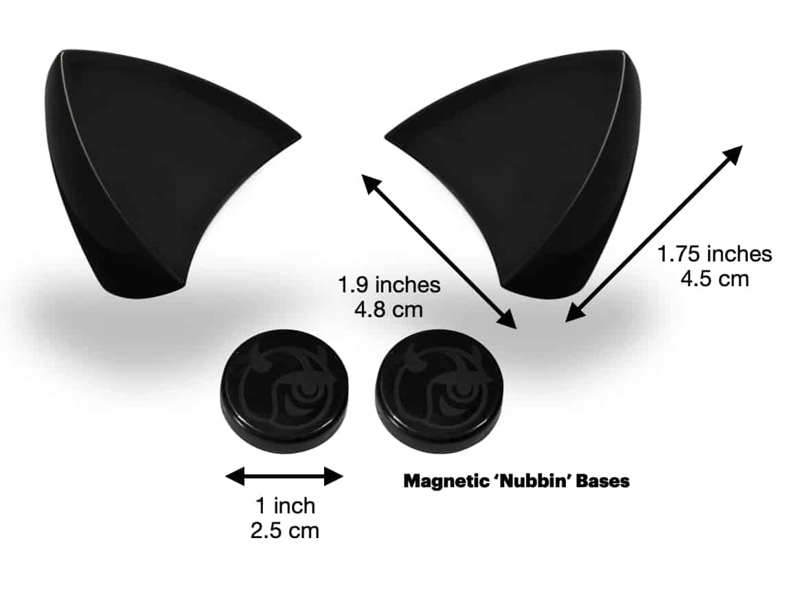 Casco Flair MagNeatOhz Orejas de Gato Negras para Casco | - Imagen 7