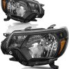 Conjunto de Faros Delanteros Compatible con Toyota Tacoma