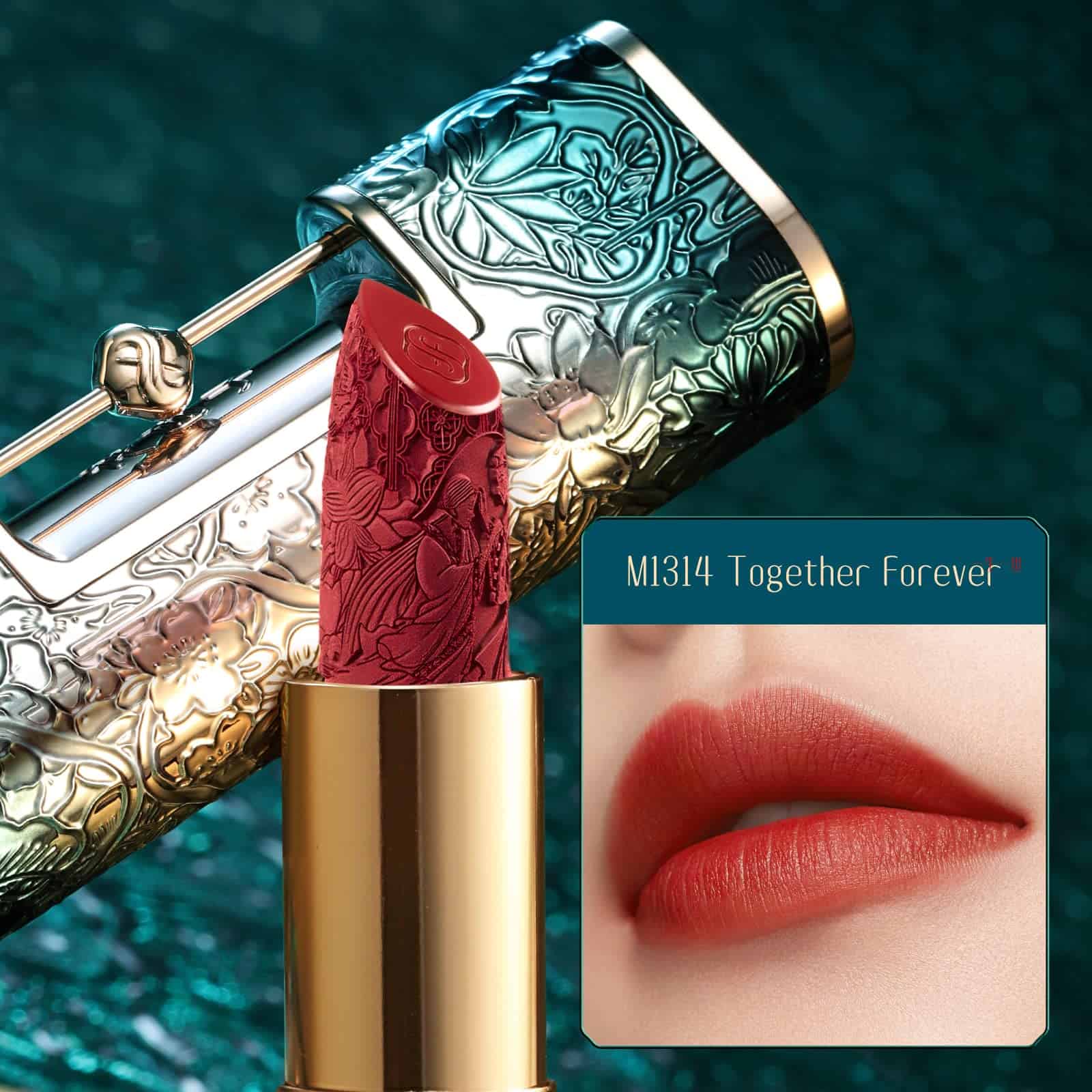 Lápiz Labial FLORASIS Blooming Rouge Love Lock de Larga - Imagen 6