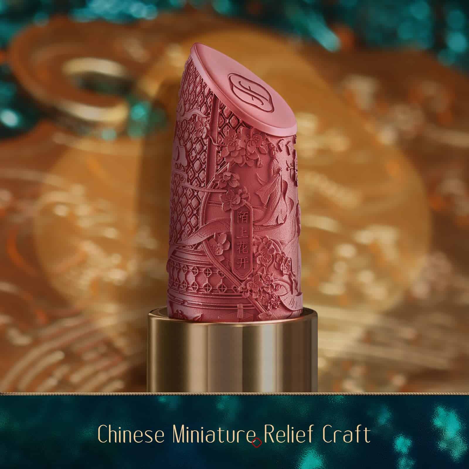 Labial Esculpido de larga duración FLORASIS -M1666 Cama de R - Imagen 4