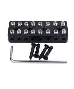 Puente de Guitarra Sin Cabeza de 8 Cuerdas con Bloqueo de