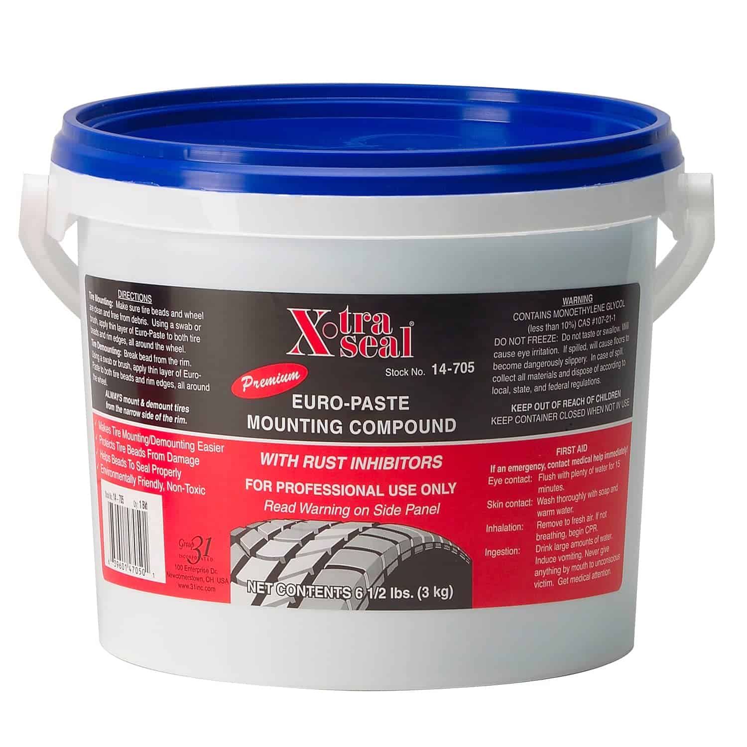 31 Incorporated - X-tra Seal 6.5 lb Pasta Azul para Montar