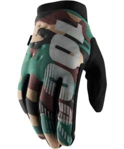 Guantes de motocross y bicicleta de montaña -Camo/Black