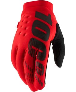 Guantes de Motocross y Bicicleta de Montaña -Rojo