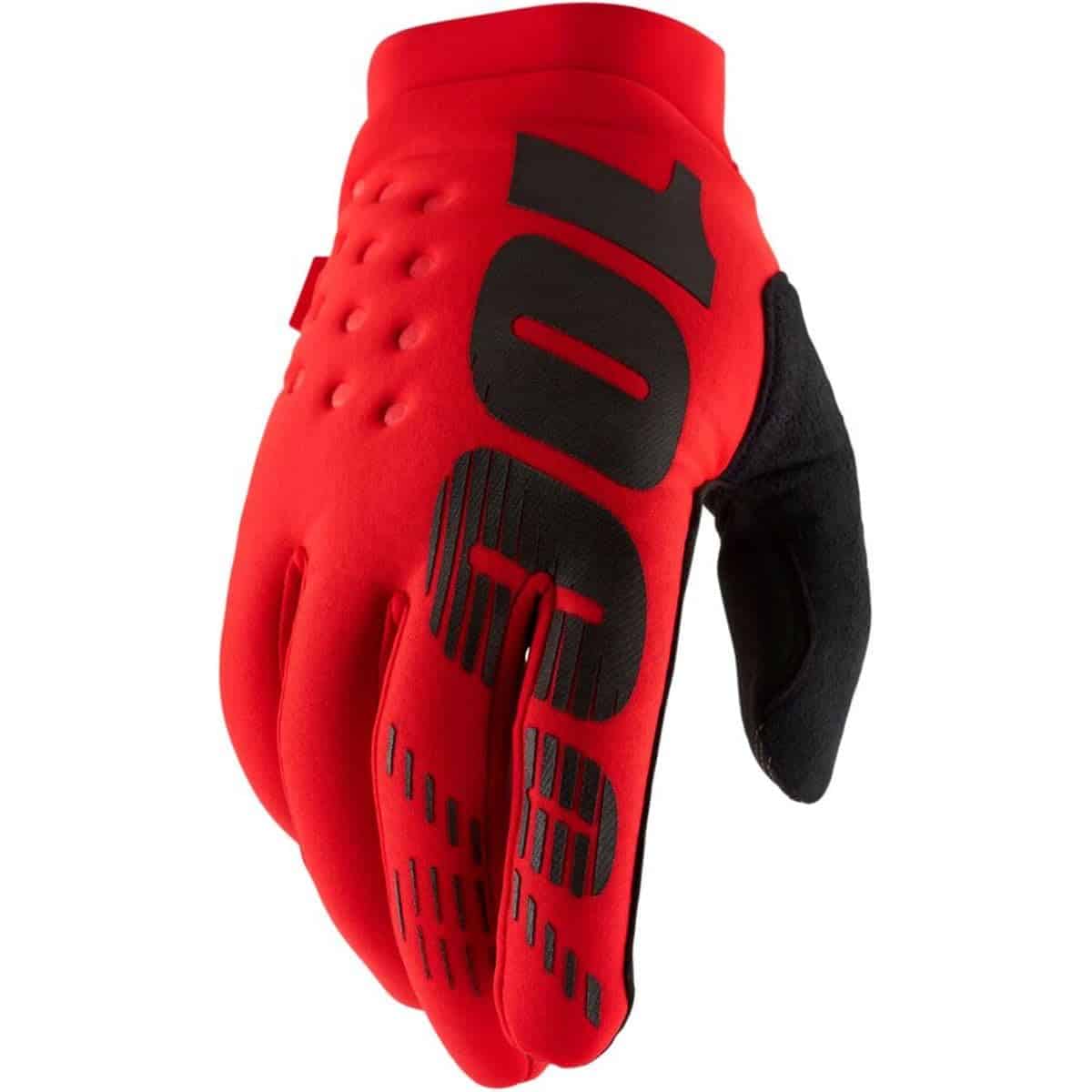 Guantes de Motocross y Bicicleta de Montaña -Rojo