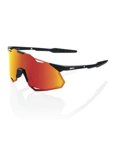 100% HYPERCRAFT XS - Soft Tact Black - Lente Multicapa Rojo