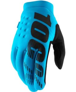 Guantes de Motocross y Bicicleta de Montaña -Turquesa