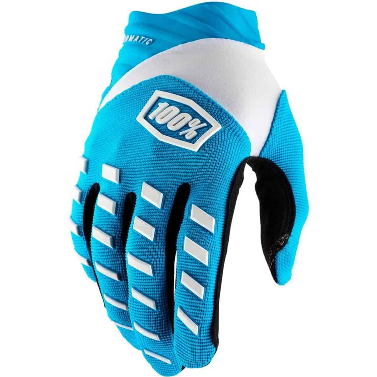 Guantes de Motocross y Mountain Bike 100% -Azul