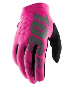 Guantes de Motocross y Bicicleta de Montaña -Neon Pink/Black