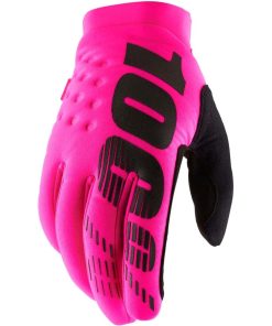 Guantes de Motocross y Bicicleta de Montaña -Rosa Neón