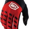 Guantes de Motocross y Bicicleta de Montaña -Rojo/Negro