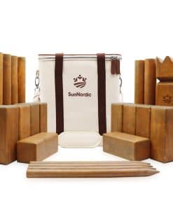 Juego de Jardín SunNordic Kubb, Juego de Lanzamiento al