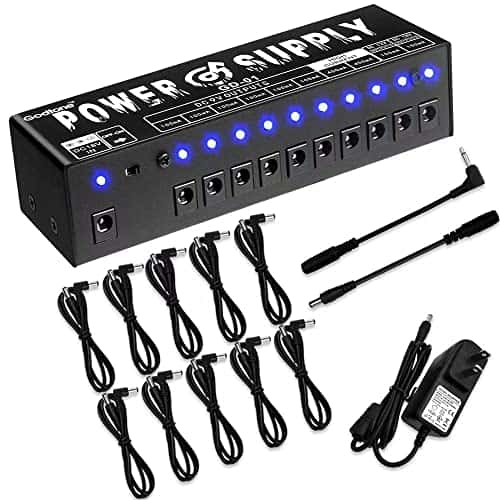 Godtone Guitar Pedal Power Supply 10 Salidas Aisladas DC