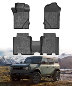 Tapete de piso Mixsuper para Ford Bronco 2021-2025, solo se