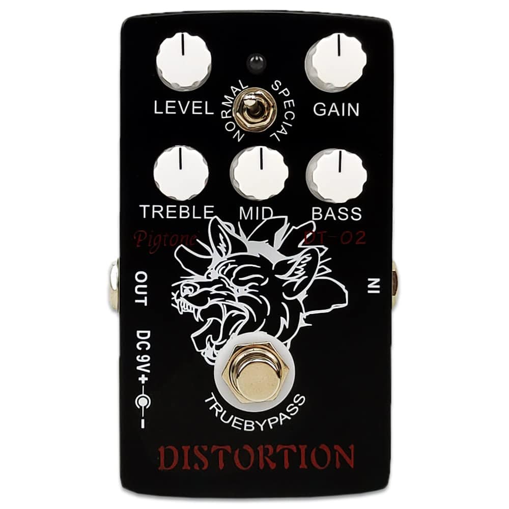 Pedal de distorsión para guitarra pigtone, pedal de - Imagen 3