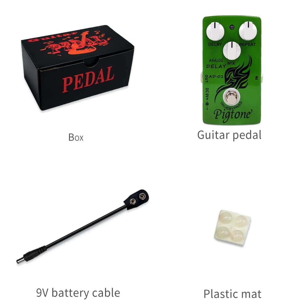 Pedal de Efecto de Retardo Analógico para Guitarra - Imagen 8