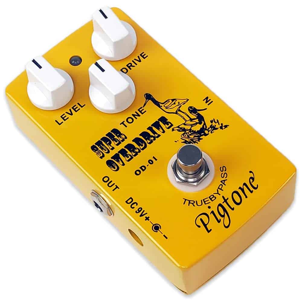 Pedal de Efecto Super Overdrive Pigtone PP-21 para Guitarra