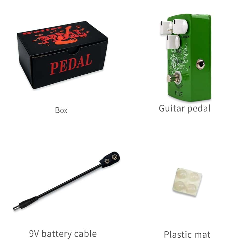 Pedal de Efecto de Guitarra PIGTONE Octave Fuzz Analógico - Imagen 8