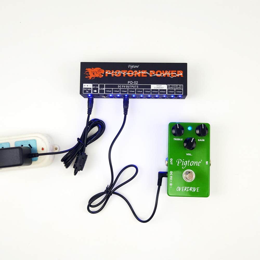 Fuente de alimentación para pedal de efectos -Negro - Imagen 8