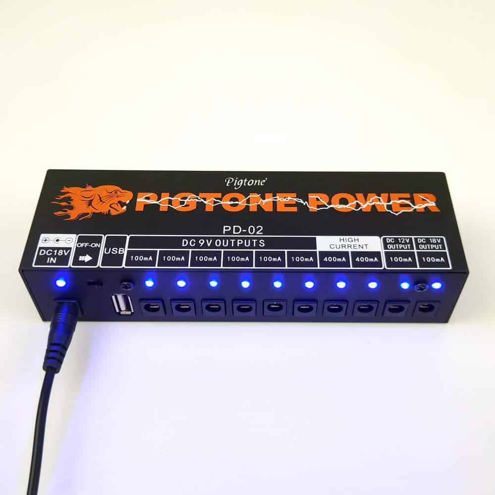 Fuente de alimentación para pedal de efectos -Negro - Imagen 7