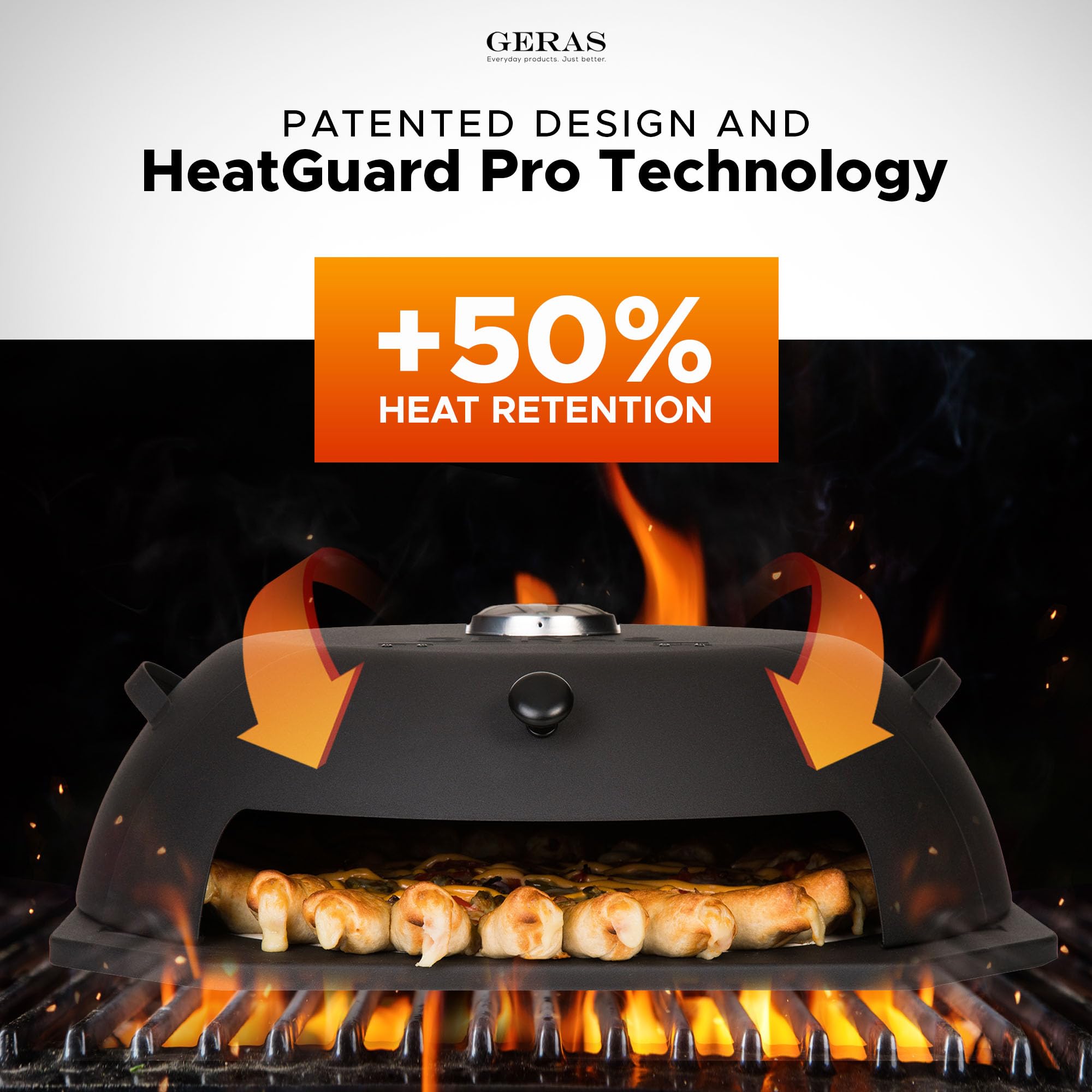 Horno para pizza HeatGuard Pro Geras para parrilla - Horno - Imagen 3