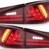 Conjunto de Luces Traseras LED LBRST Para Lexus IS F