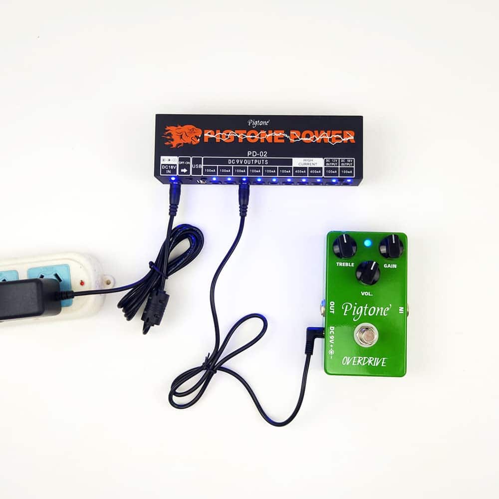 Fuente de Alimentación para Pedales de -Negro - Imagen 4