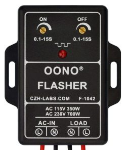 Módulo intermitente parpadeante AC 100-240V 3Amp