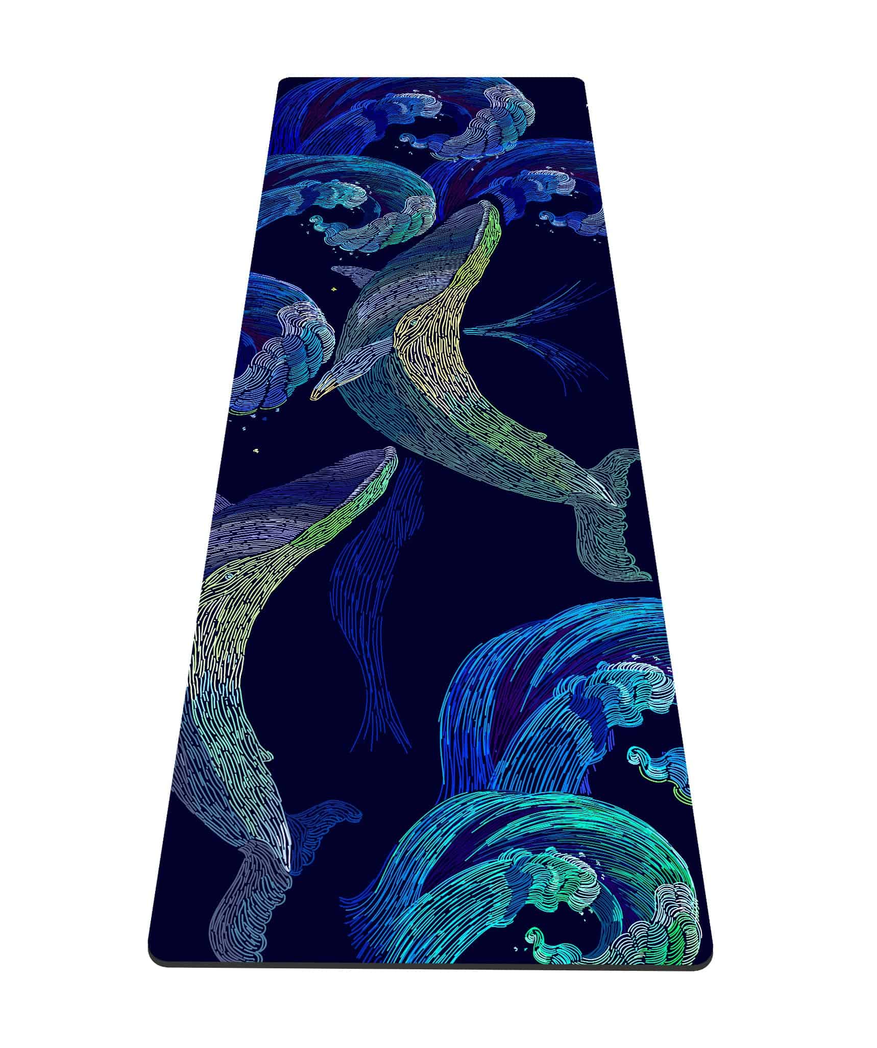 Tapete de Yoga nuveti con Estampado Extra Grueso de TPE