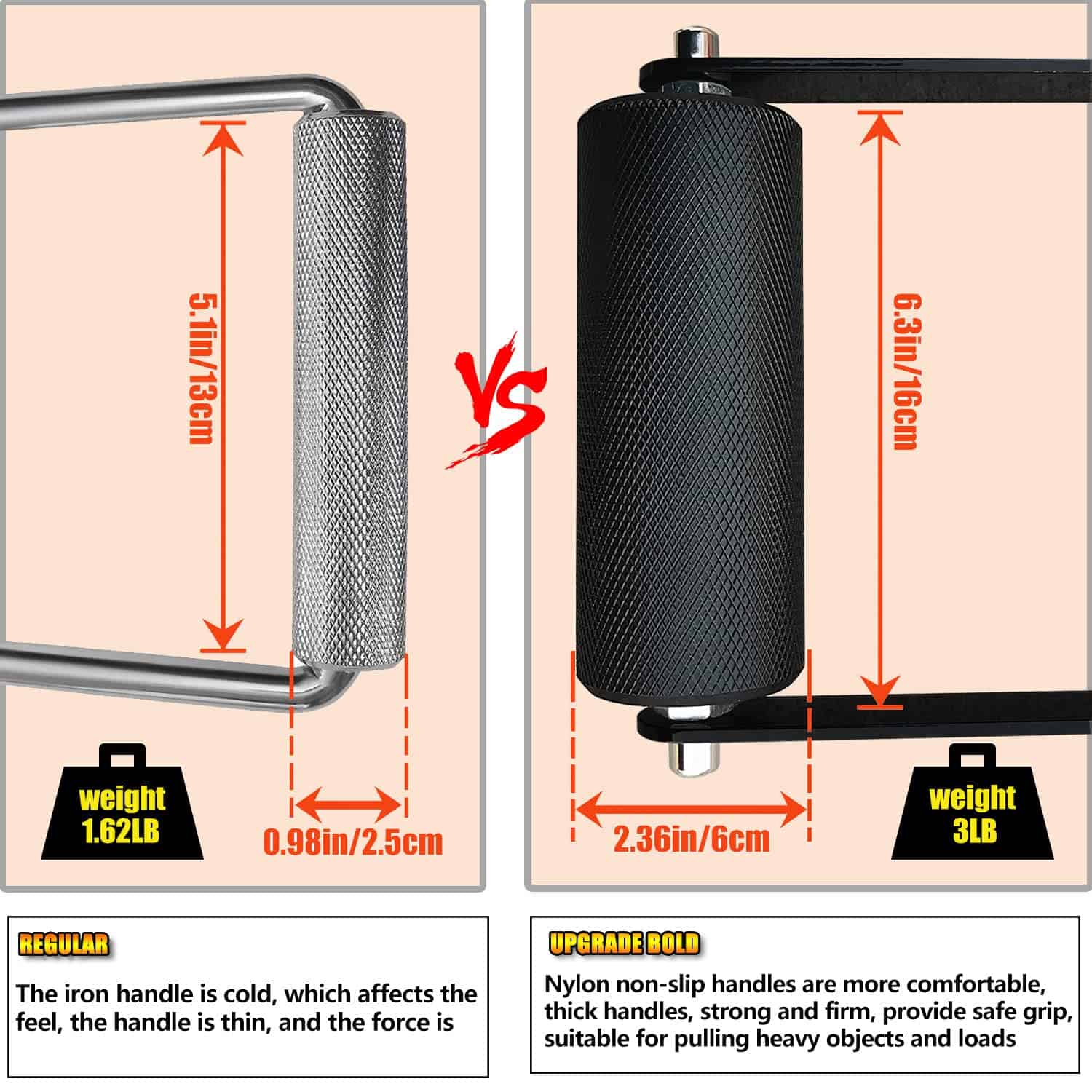 MARSAFIT Gym Fitness LAT Pulldown Attachments, Agarre para - Imagen 4
