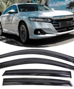 Deflectores de visera de ventana Duolctram 4pcs para Honda