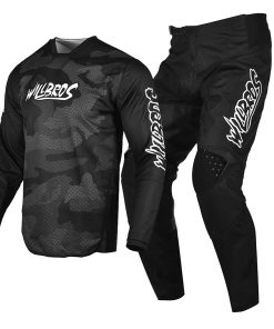 Conjunto de Jersey y Pantalón Willbros -Negro Blanco