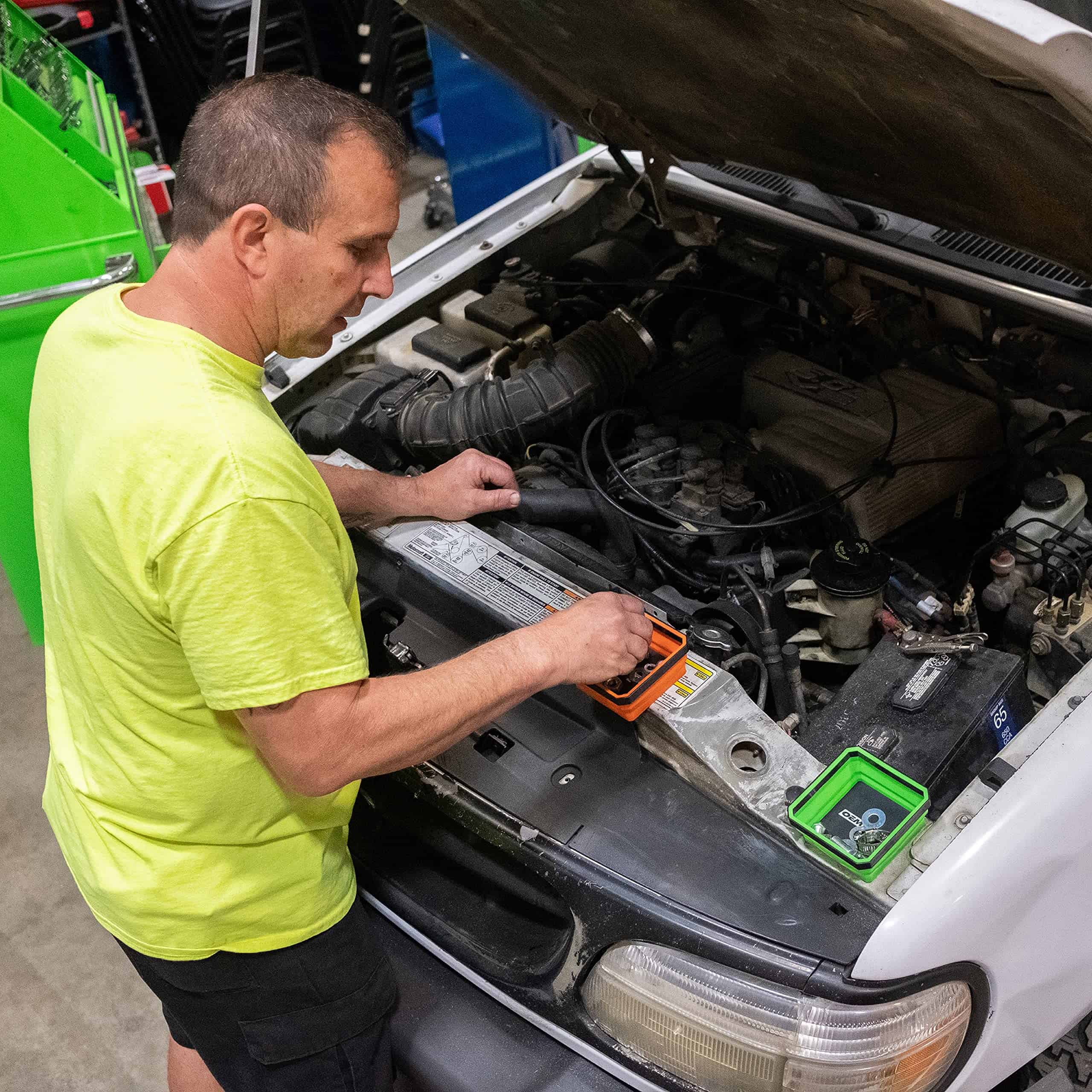 Conjunto de bandejas magnéticas plegables OEMTOOLS 26052, - Imagen 10