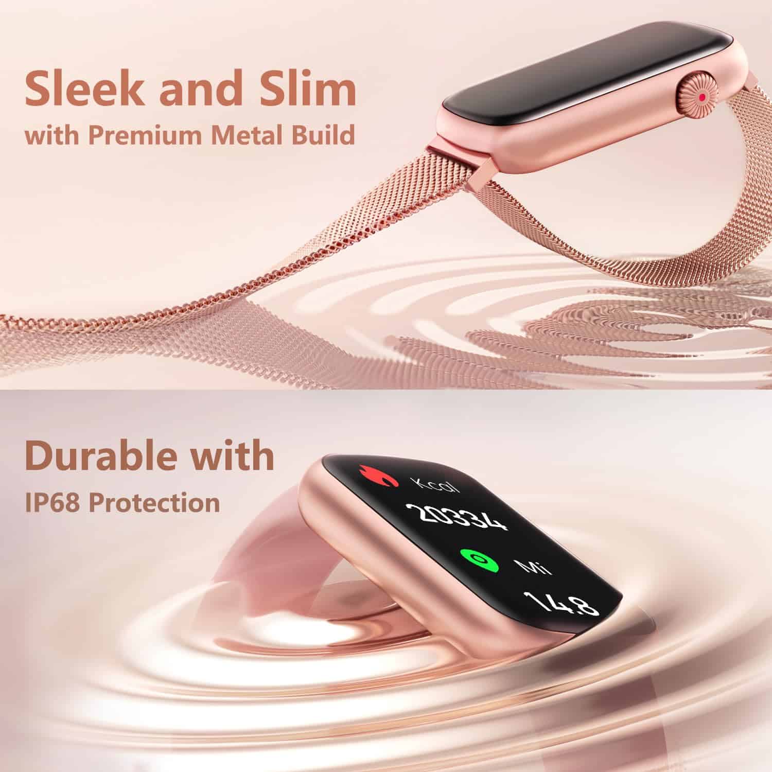 Rastreador de fitness FITVII Slim con oxígeno en sangre, - Imagen 3