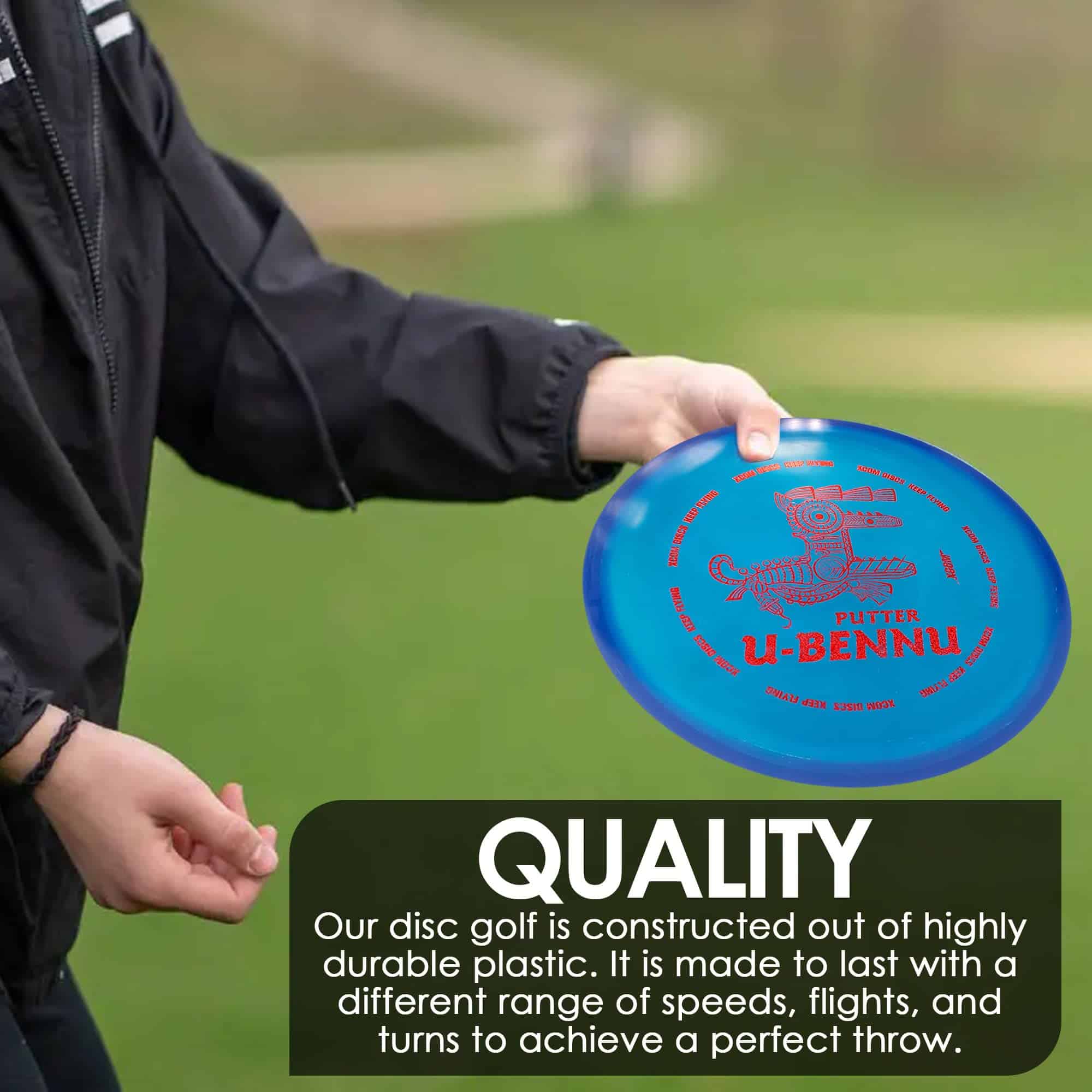Set de Golf de Disco, Juego Premium de 3 Discos de Frisbee - Imagen 5