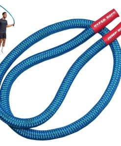 HYPERWEAR Hyper Rope Weighted Jump Rope, Blue 7.5 lbs, Poli