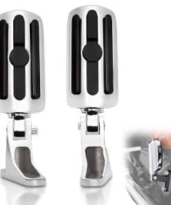 FOVPLUE Pasajero Mini Reposapiés, Pasajero Estribos con Kit