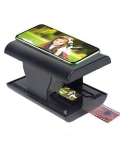 Escáner de películas y diapositivas móviles, te permite