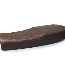 Asiento de Motocicleta 0201 Cafe Racer Universal Marrón (se