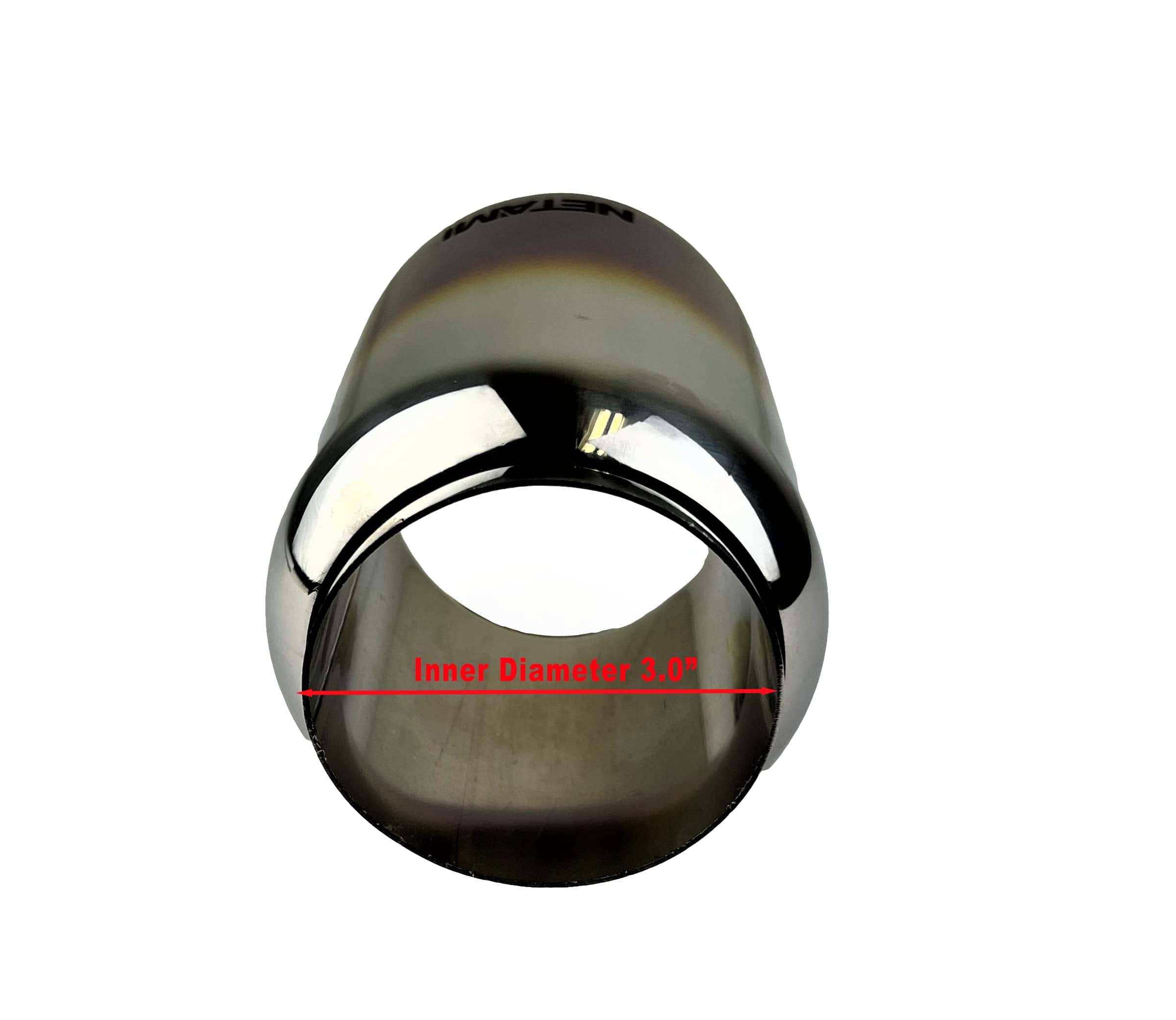 Punta de Escape NETAMI NT-3019 de 3 pulgadas de Entrada a 4 - Imagen 4