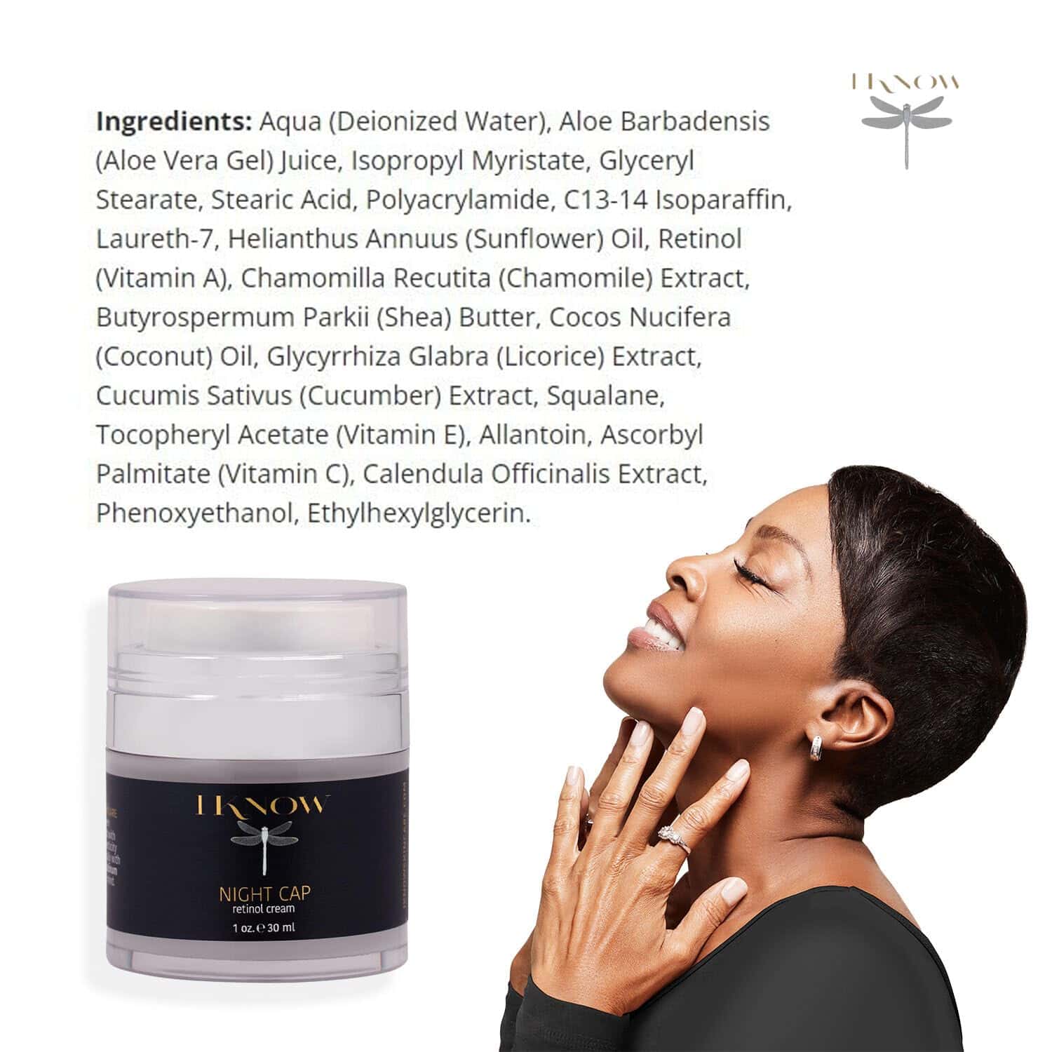 Crema de Noche Retinol IKNOW NIGHT CAP Skincare, Crema de - Imagen 5