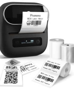 Phomemo M220 Impresora de Etiquetas, Impresora Bluetooth,