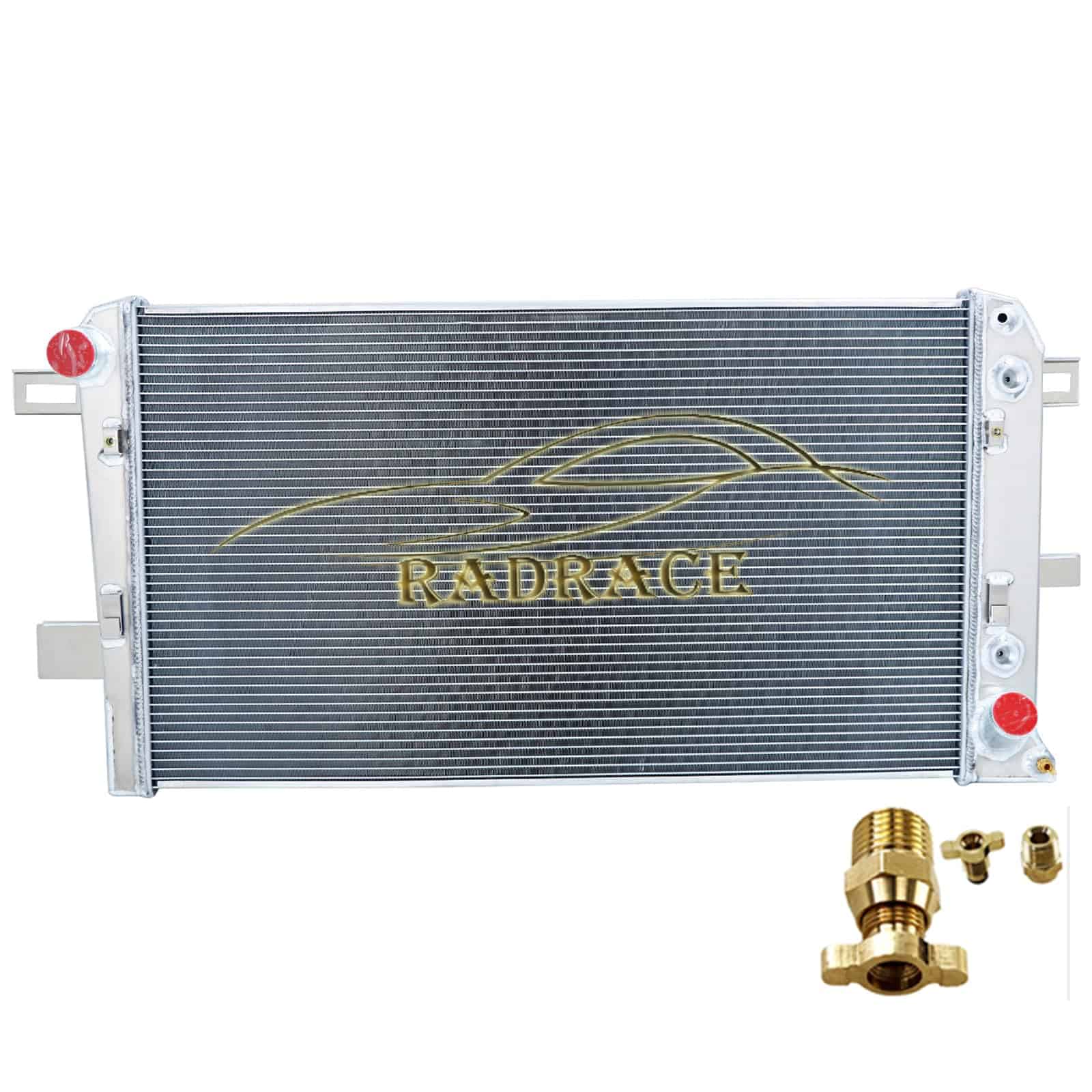 Radiador de aluminio de 3 filas RadRace para Chevy