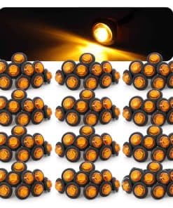 Paquete de 120 Luces indicadoras laterales redondas mini de