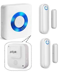 YisTech Sistema de Alarma para Puertas con Timbre para