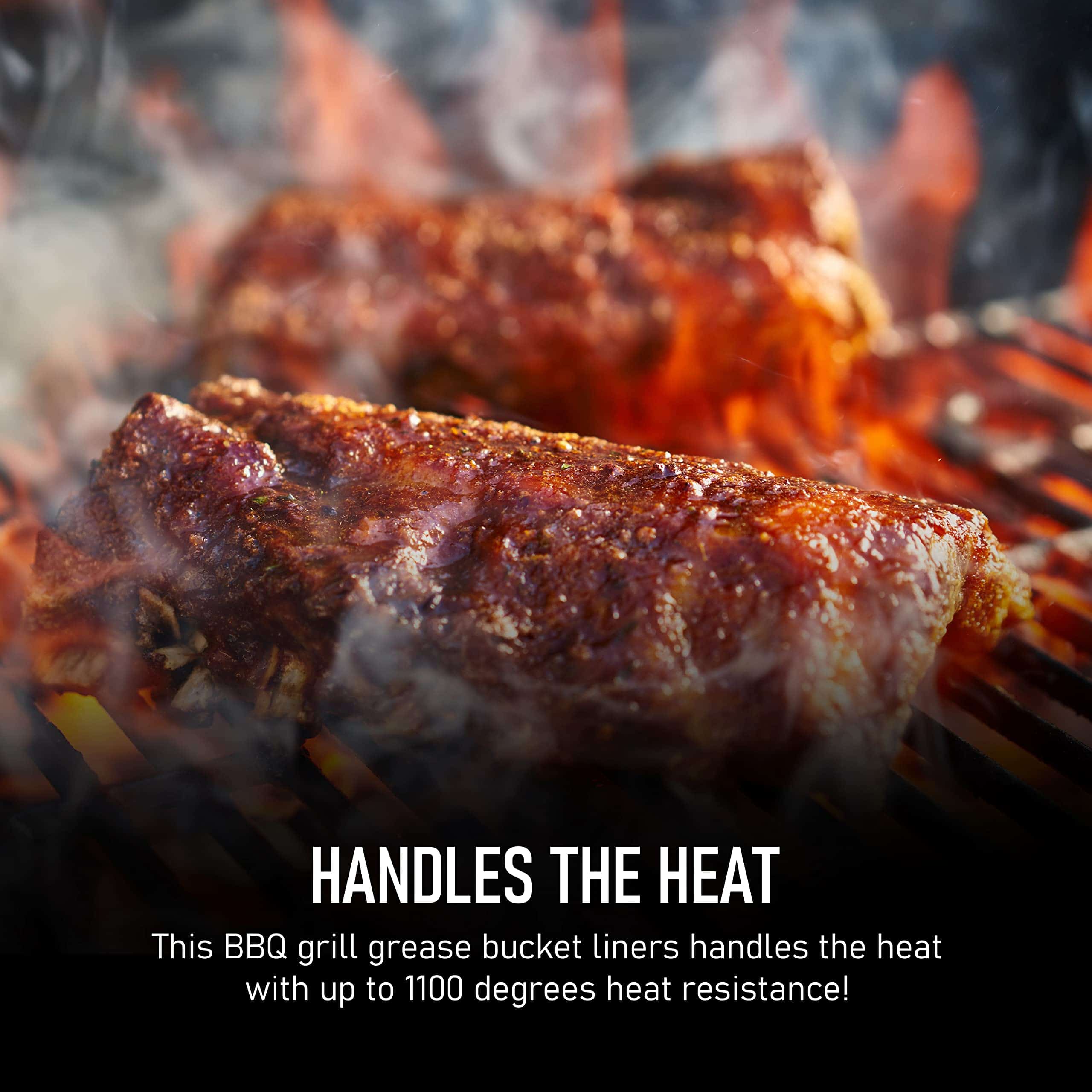 TYH Supplies 20 Pack Drip Tray Liners for Grill | - - Folded - Imagen 6