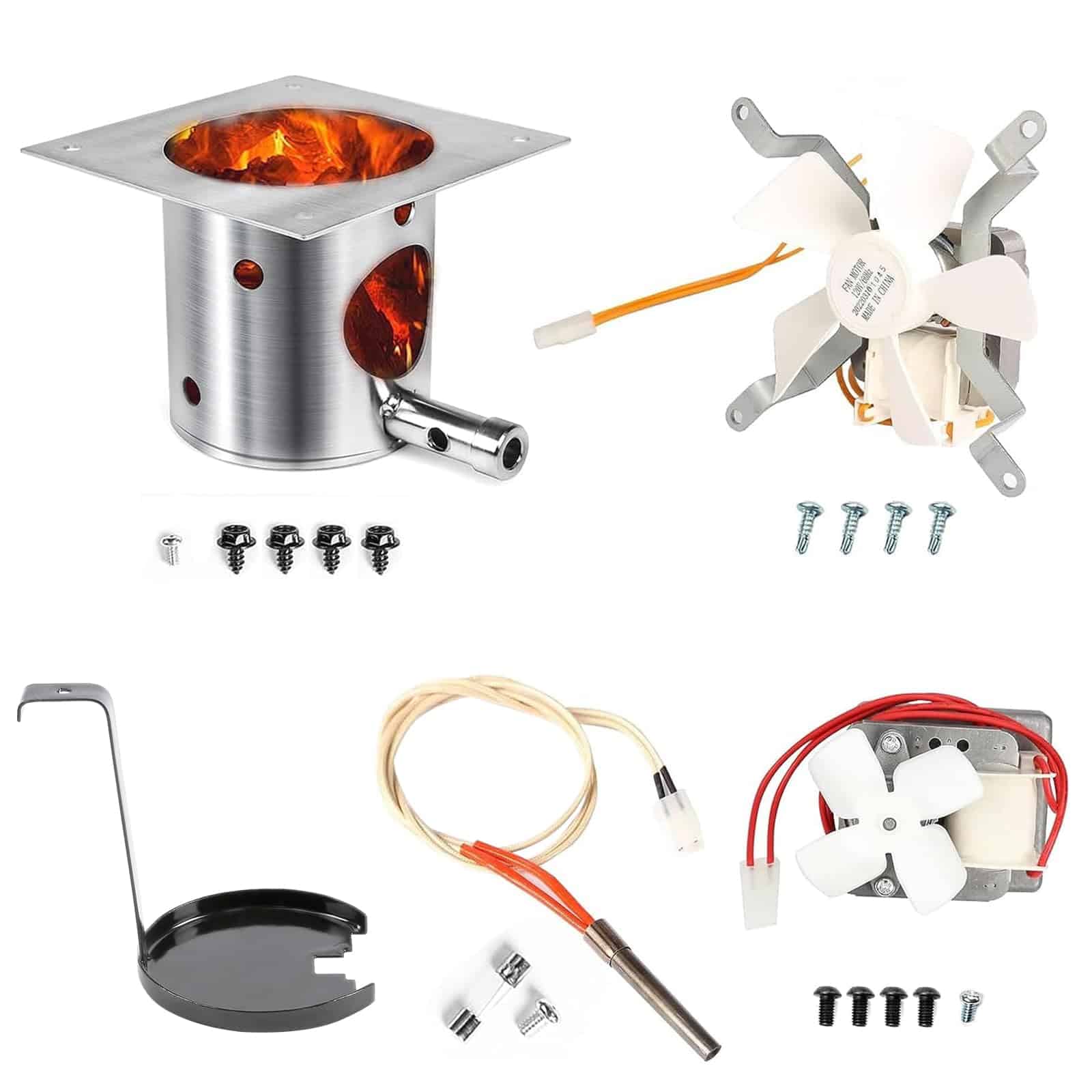 Kit de Quemador de Fuego SUS304 y Encendedor de Varilla